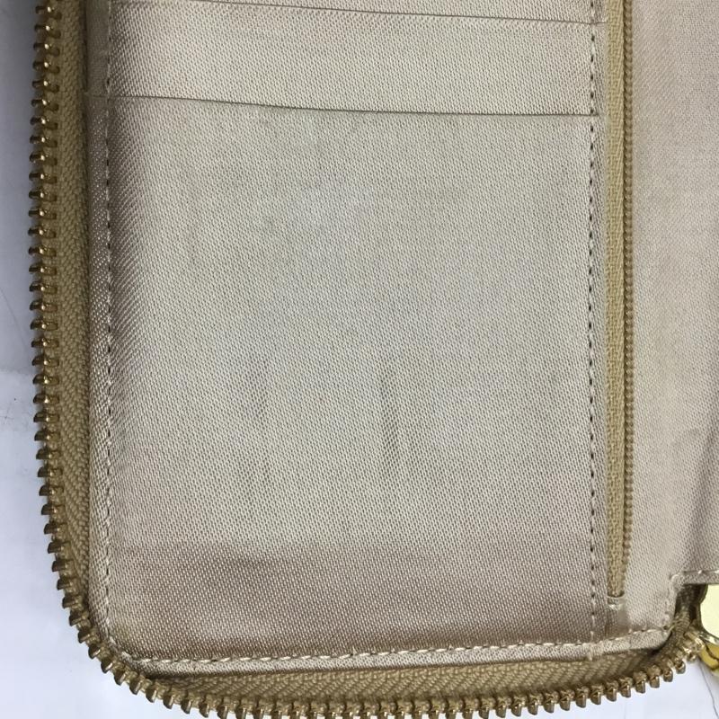 バーバリーブルーレーベル BURBERRY BLUE LABEL ファッション小物 ファッション小物 ラウンドファスナー 小物入れ カード入れ ロゴ、文字 マスタード / マスタード /  レディース USED 古着 中古 10117648