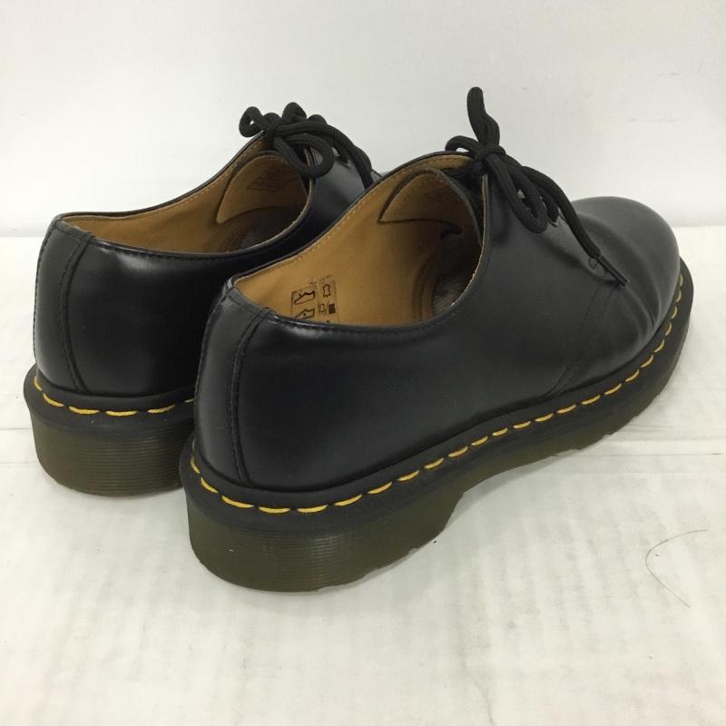 ドクターマーチン Dr.Martens 革靴 革靴 1461 59 3ホール UK7 US：8 無地 黒 / ブラック /  メンズ USED 古着 中古 10123651