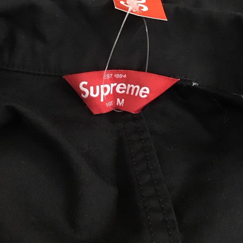 シュプリーム Supreme ワンピース・ドレス・オールインワン ワンピース・ドレス・オールインワン Coveralls 長袖 カバーオール M ロゴ、文字 黒 / ブラック /  メンズ USED 古着 中古 10109037