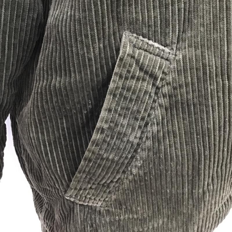 ギャップ GAP ジャケット、上着 ジャンパー、ブルゾン コーデュロイジャケット ボア 90s M 無地 カーキ / カーキ /  メンズ USED 古着 中古 10105635