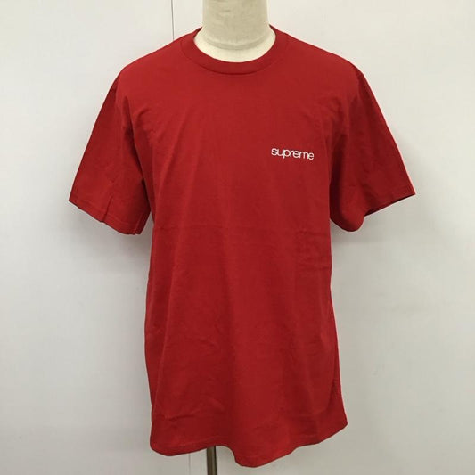 シュプリーム Supreme Tシャツ 半袖 23aw nyctee プリントTシャツ 半袖カットソー L ロゴ、文字 赤 / レッド /  メンズ USED 古着 中古 10115124
