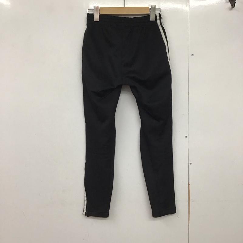 アディダス adidas ボトムス ボトムス FM3323 Originals Super Gril TRACK トラックパンツ XS ロゴ、文字 黒 / ブラック /  レディース USED 古着 中古 10141275