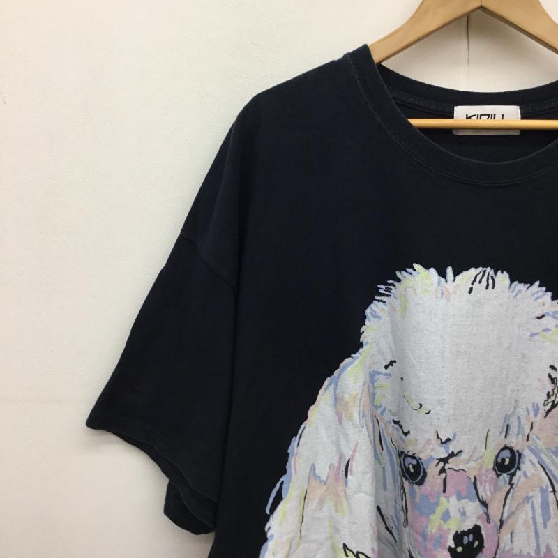 キディル KIDILL Tシャツ 半袖 KIDILL 17SS T-Shirt FREE プリント 黒 / ブラック /  メンズ USED 古着 中古 10127163