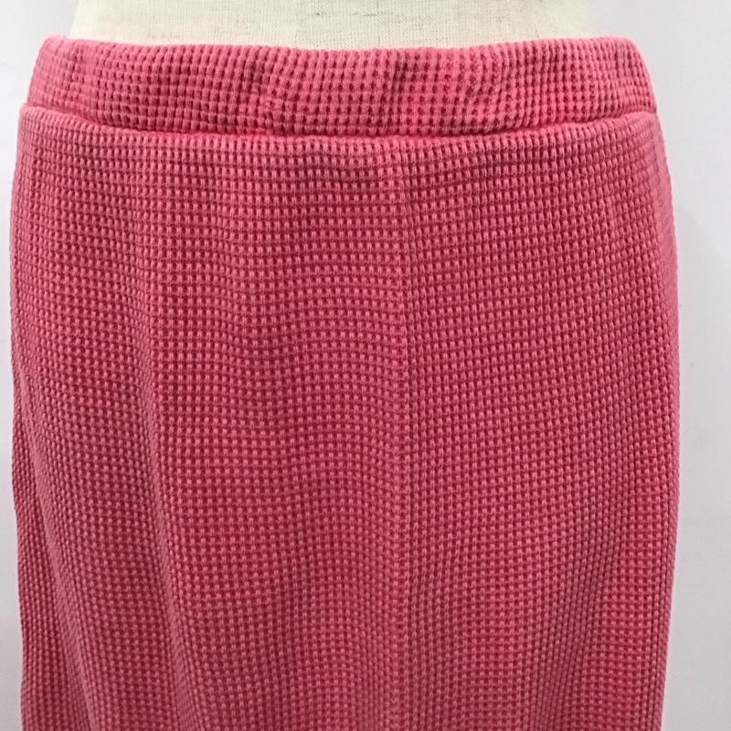 フリークスストア FREAK S STORE スカート ロングスカート FREE 無地 桃 / ピンク /  レディース USED 古着 中古 10120337