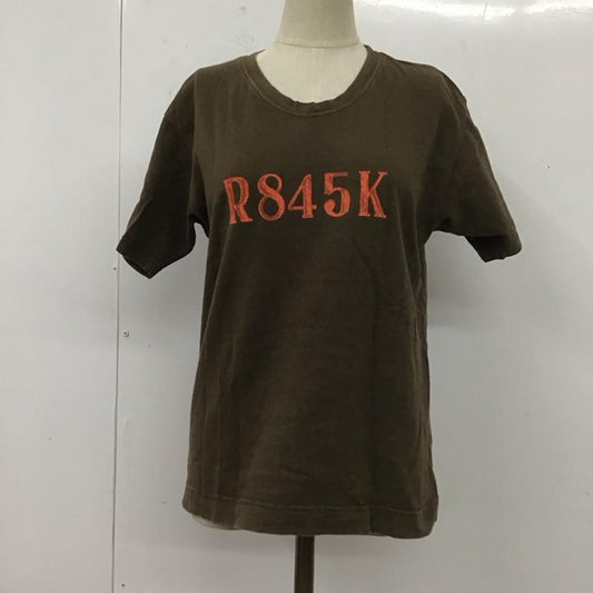 フォーティーファイブアールピーエム 45RPM Tシャツ 半袖 R845K クルーネック ロゴ、文字 茶 / ブラウン /  レディース USED 古着 中古 10112343