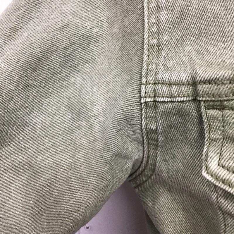 ザラ ZARA ジャケット、上着 ジャケット、ブレザー 4454 401 505 コットン L 無地 カーキ / カーキ /  メンズ USED 古着 中古 10119153