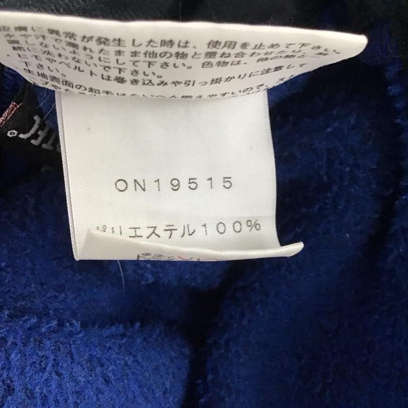 ザノースフェイス THE NORTH FACE ジャケット、上着 ジャンパー、ブルゾン on19515 フリースジャケット ジップアップフリースジャケット アウター M ロゴ、文字 青 / ブルー /  メンズ USED 古着 中古 10139860