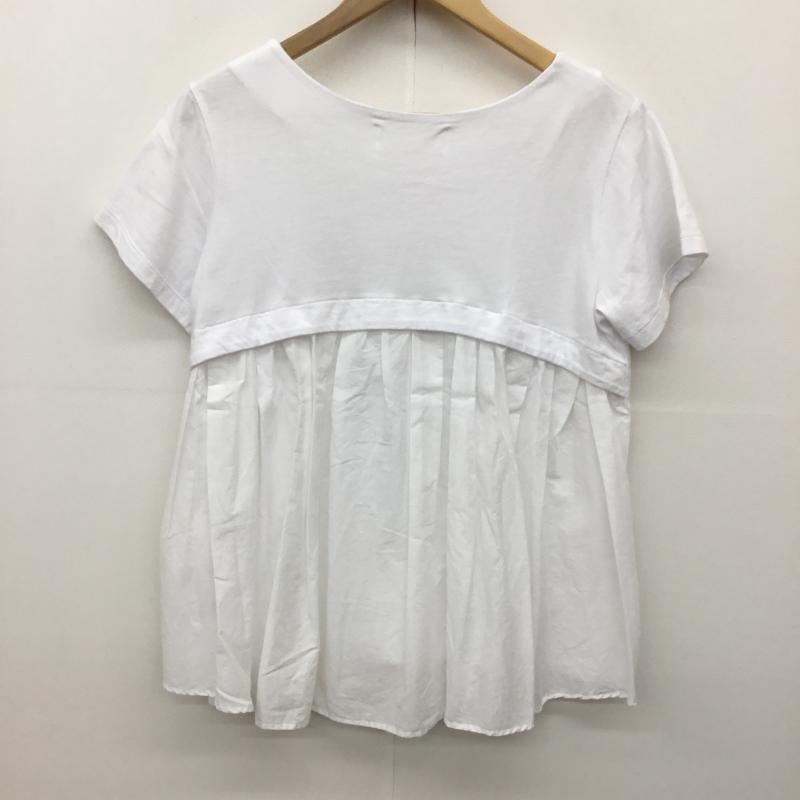 ロペピクニック ROPE  PICNIC カットソー 半袖 38 無地 白 / ホワイト /  レディース USED 古着 中古 10137601