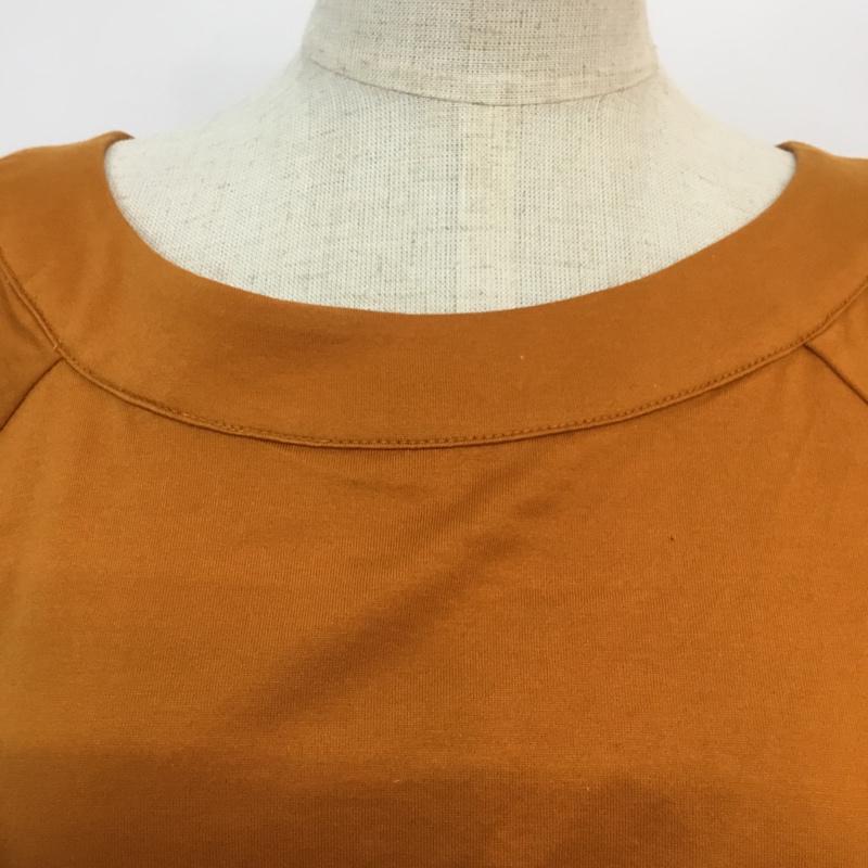センスオブプレイスバイアーバンリサーチ SENSE OF PLACE by URBAN RESEARCH カットソー 半袖 FREE 無地 茶 / ブラウン /  レディース USED 古着 中古 10049214