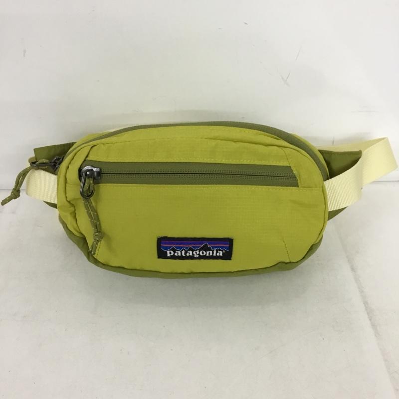 パタゴニア patagonia ウエストバッグ ウエストバッグ ポケッタブル MINI HIP PACK ロゴ、文字 マスタード / マスタード / X カーキ / カーキ /  メンズ USED 古着 中古 10147573