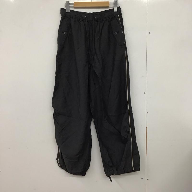 ニコアンド niko and... ボトムス ボトムス NKN53520AD サラサラタックサイドラインPT FREE 無地 チャコールグレー / チャコールグレー /  レディース USED 古着 中古 10147043