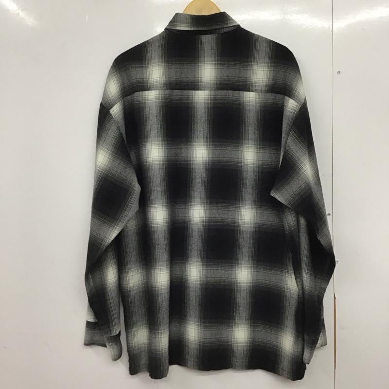 キャルトップ CALTOP シャツ、ブラウス 長袖 長袖シャツ チェックシャツ カラーシャツ XL チェック ダークグレー / ダークグレー /  メンズ USED 古着 中古 10148275