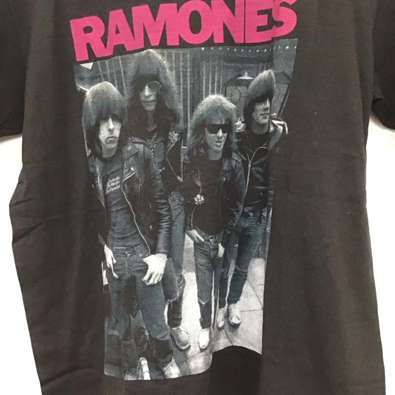 古着 USED Tシャツ 半袖 半袖カットソー プリントTシャツ クルーネックカットソー バンドTシャツ S プリント 黒 / ブラック /  メンズ USED 古着 中古 10135886