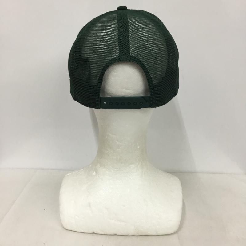 ニューエラ NEW ERA 帽子 キャップ オークランド アスレチックス メッシュキャップ ロゴ、文字 緑 / グリーン /  メンズ USED 古着 中古 10141648