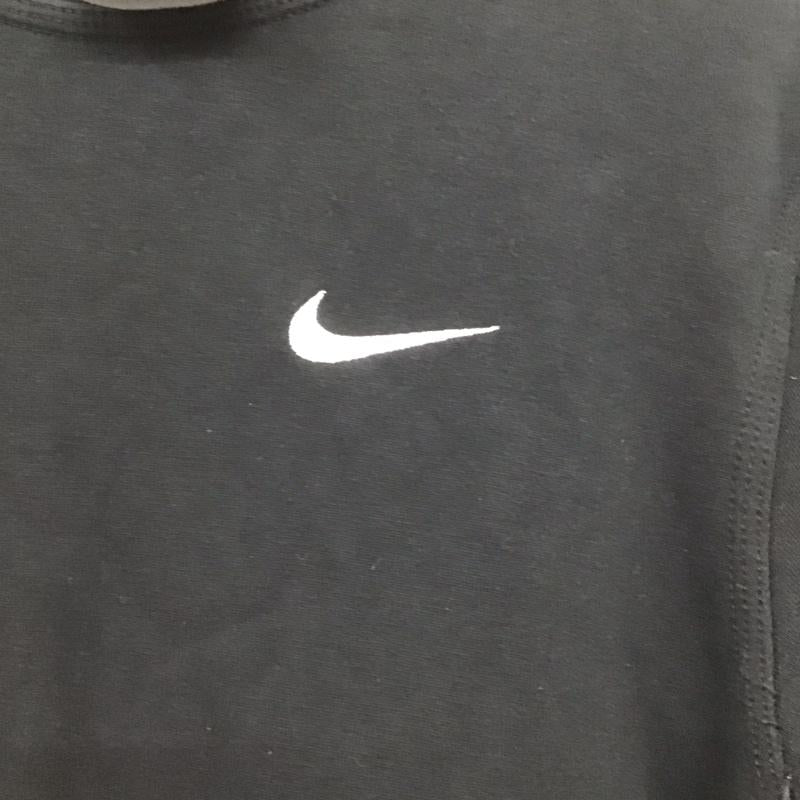 ナイキ NIKE トレーナー 長袖 aa3178-010 長袖トレーナー スウェット クルーネック S ロゴ、文字 黒 / ブラック /  メンズ USED 古着 中古 10146448