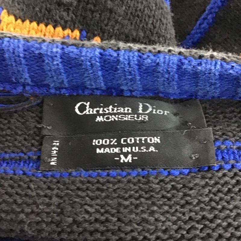 クリスチャンディオール Christian Dior ニット、セーター 長袖 M  マルチカラー / マルチカラー /  メンズ USED 古着 中古 10117149