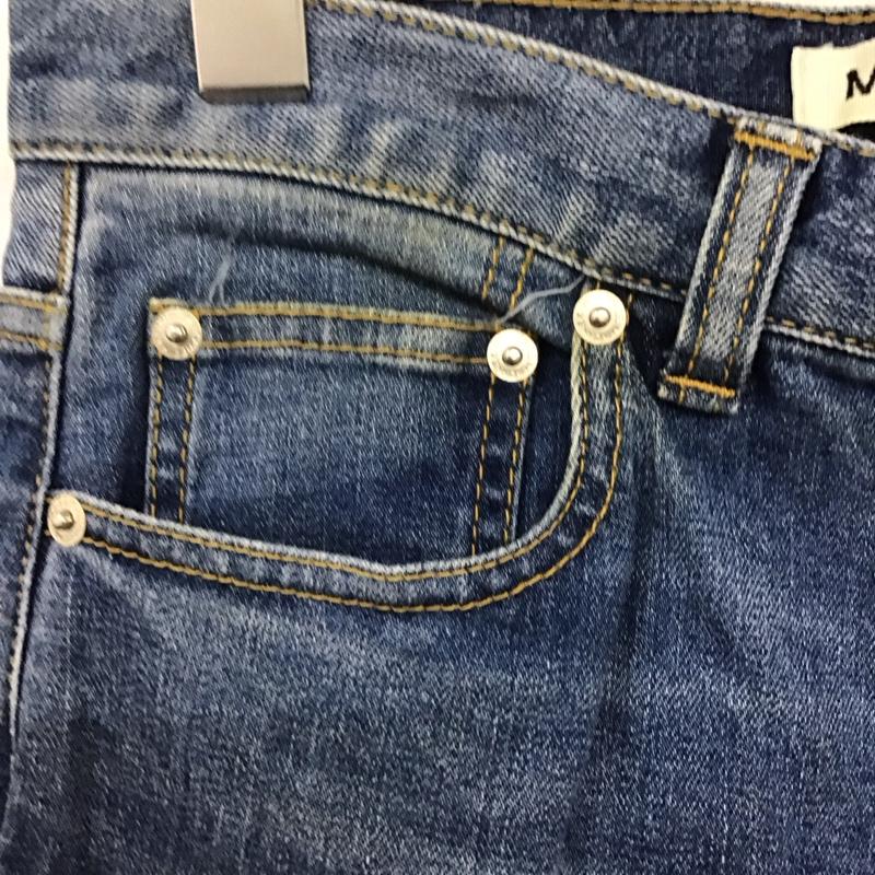 マカフィー MACPHEE パンツ デニム、ジーンズ 34 無地 水色 / ライトブルー /  レディース USED 古着 中古 10131013