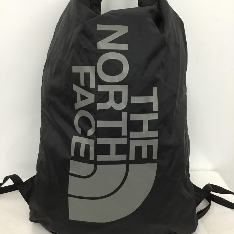 ザノースフェイス THE NORTH FACE リュックサック、デイパック リュックサック、デイバッグ NM62385 PF Stuff Pack タグ付き ロゴ、文字 黒 / ブラック /  メンズ USED 古着 中古 10149242