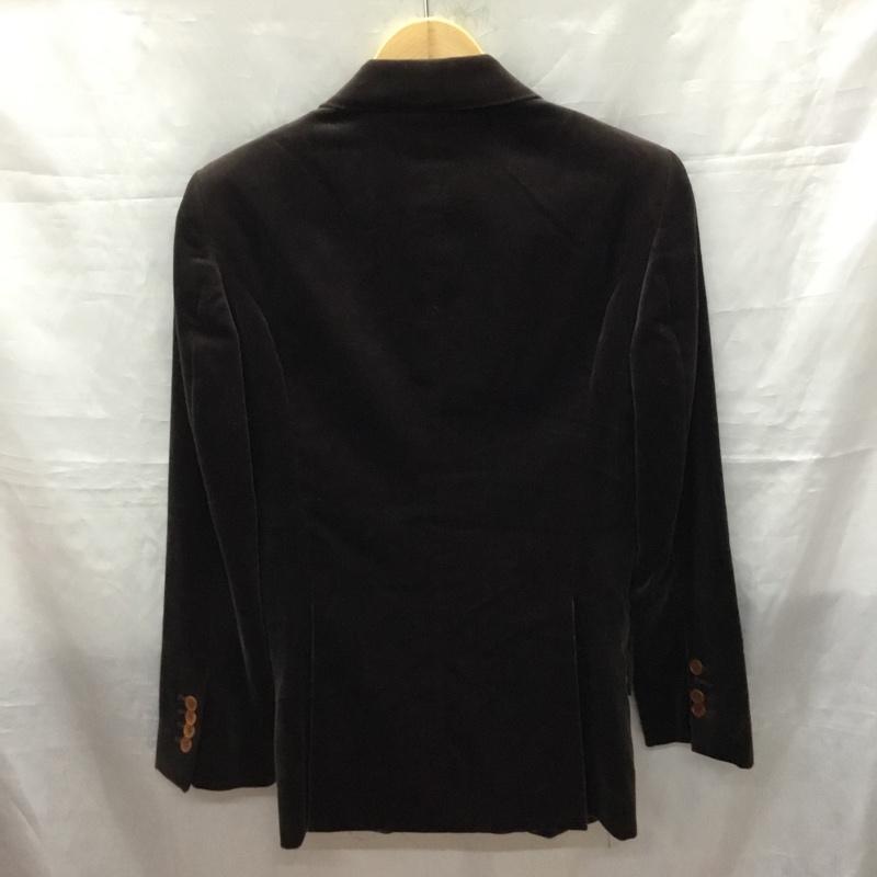 キャサリンハムネットロンドン KATHARINE HAMNETT LONDON ジャケット、上着 ジャケット、ブレザー 937J3540 テーラード S 無地 ダークブラウン / ダークブラウン /  メンズ USED 古着 中古 10118852