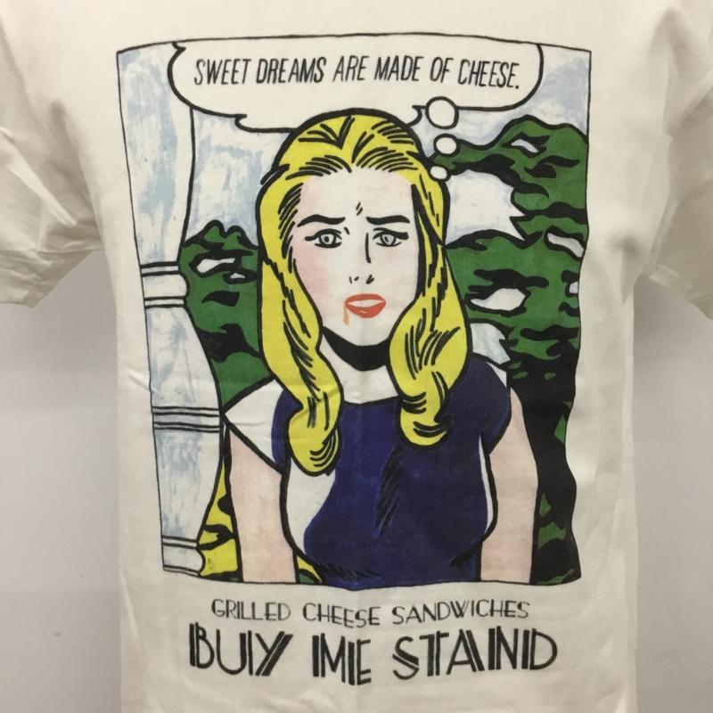 サノバチーズ SON OF THE CHEESE Tシャツ 半袖 半袖カットソー プリントTシャツ クルーネックカットソー M プリント 白 / ホワイト /  メンズ USED 古着 中古 10120841