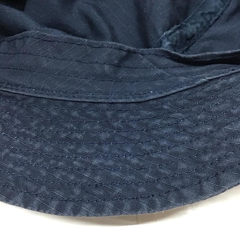 ナイジェルケーボン Nigel Cabourn 帽子 ハット LYBRO コットン バケットハット 無地 紺 / ネイビー /  メンズ USED 古着 中古 10111787