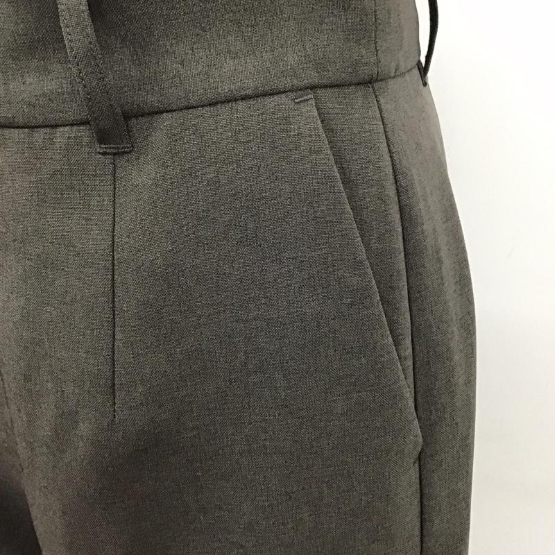 古着 USED パンツ スラックス AP250396AD センタープレス M 無地 ダークグレー / ダークグレー /  レディース USED 古着 中古 10122052