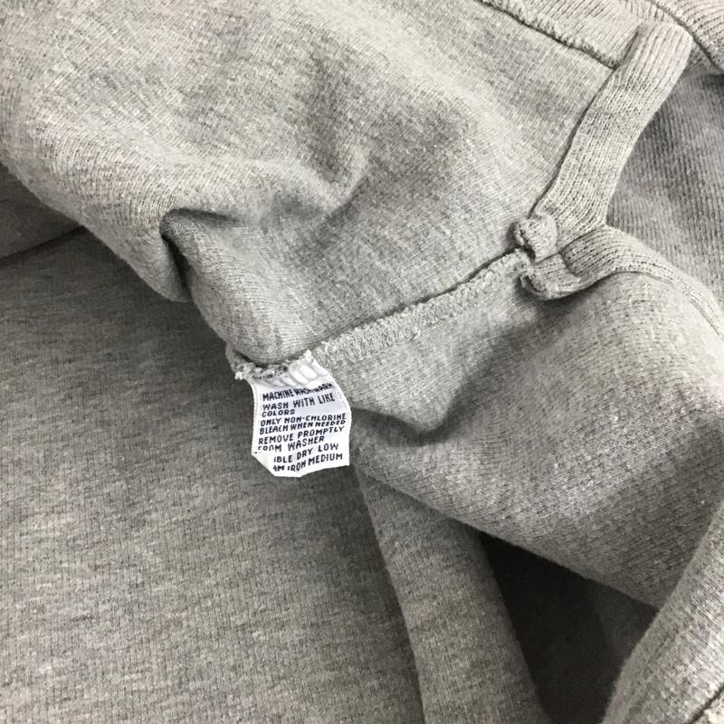 ポロバイラルフローレン Polo by RALPH LAUREN トレーナー 長袖 長袖トレーナー スウェット ジップアップネック プルオーバー L ロゴ、文字 灰 / グレー /  メンズ USED 古着 中古 10147993