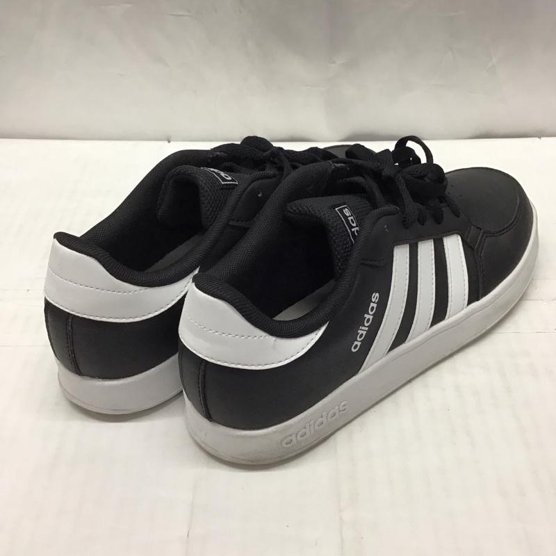 アディダス adidas スニーカー スニーカー FY9507 BREAKNET 24.5cm 24.5cm ロゴ、文字 黒 / ブラック / X 白 / ホワイト /  レディース USED 古着 中古 10118856