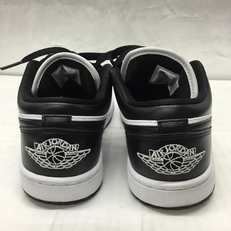 ナイキ NIKE スニーカー スニーカー DC0774-101 WMNS AIR JORDAN 1 LOW 22.5cm 22.5cm ロゴ、文字 白 / ホワイト / X 黒 / ブラック /  レディース USED 古着 中古 10113754