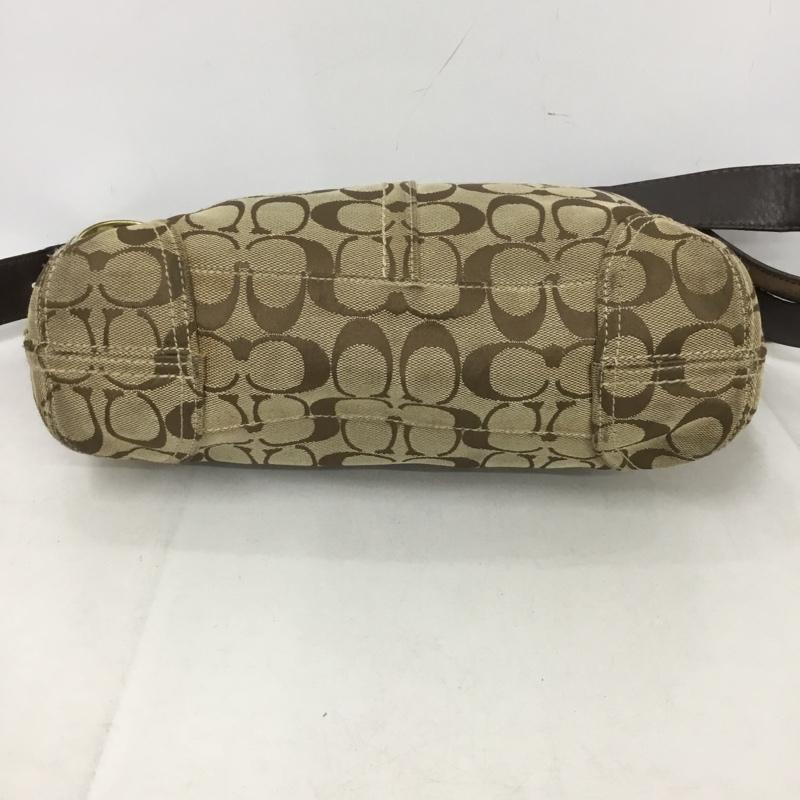 コーチ COACH ショルダーバッグ ショルダーバッグ J0885-12594 シグネチャー 総柄 ベージュ / ベージュ /  レディース USED 古着 中古 10151226