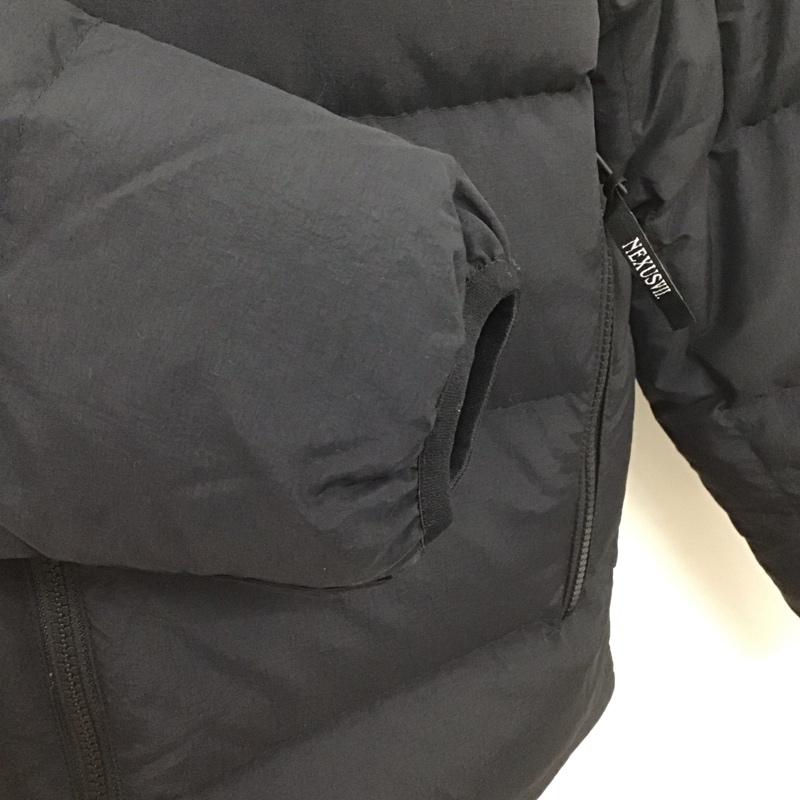 デサント DESCENTE ジャケット、上着 ジャンパー、ブルゾン DOR-G9704 ダウンジャケット ジップアップジャケット アウター カジュアルジャケット 44 無地 黒 / ブラック /  メンズ USED 古着 中古 10106772