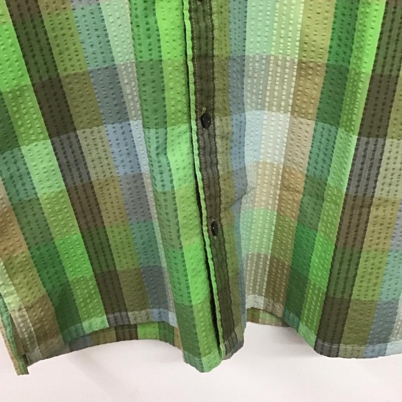 パタゴニア patagonia シャツ、ブラウス 半袖 半袖シャツ チェックシャツ カラーシャツ L チェック マルチカラー / マルチカラー /  メンズ USED 古着 中古 10149705