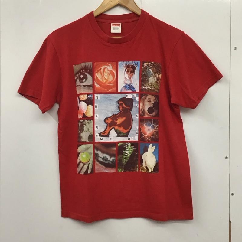 シュプリーム Supreme Tシャツ 半袖 Original Sin Tee S プリント 赤 / レッド /  メンズ USED 古着 中古 10134522