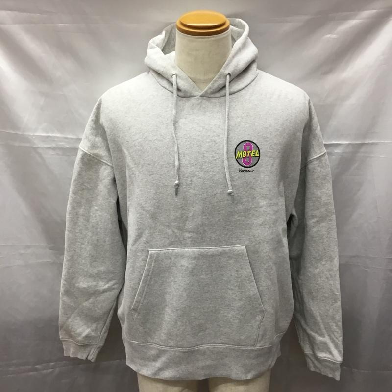 フリークスストア FREAK S STORE パーカー 長袖 長袖 M ロゴ、文字 灰 / グレー /  メンズ USED 古着 中古 10112473