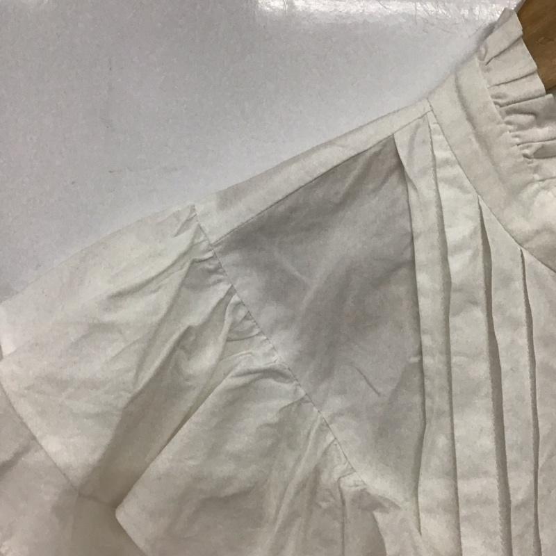 ザラ ZARA シャツ、ブラウス 長袖 M 無地 白 / ホワイト /  レディース USED 古着 中古 10149810