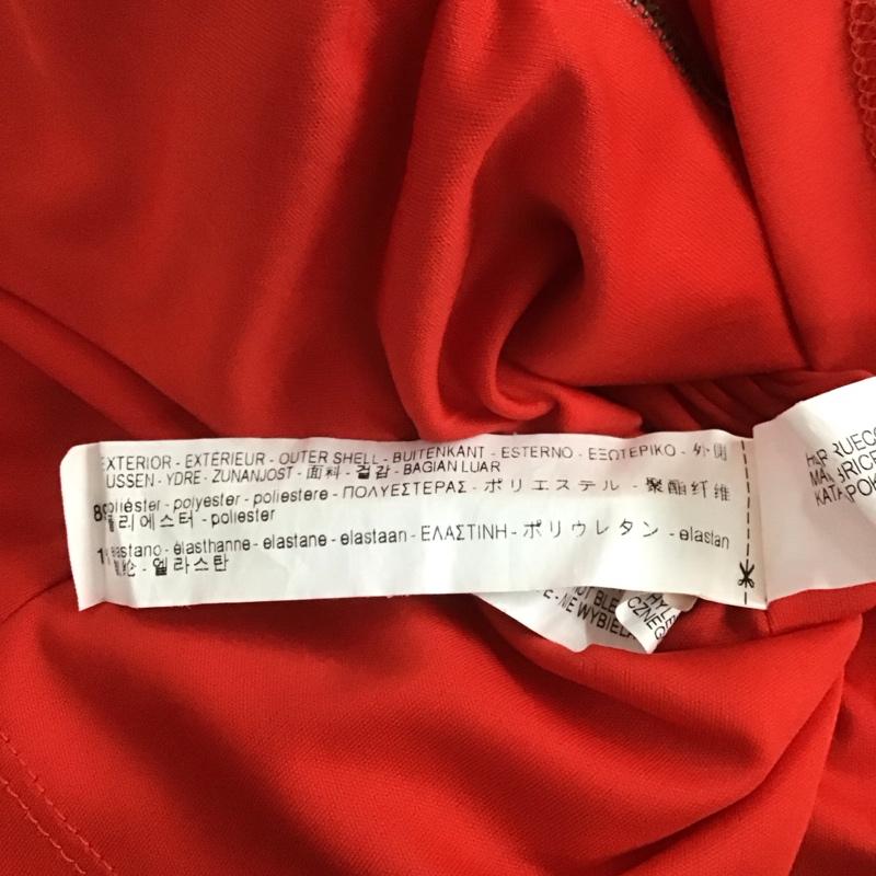 ザラ ZARA TRAFALUC ワンピース ミニスカート ノースリーブワンピース ミニワンピース タイトワンピース M 無地 赤 / レッド /  レディース USED 古着 中古 10128902