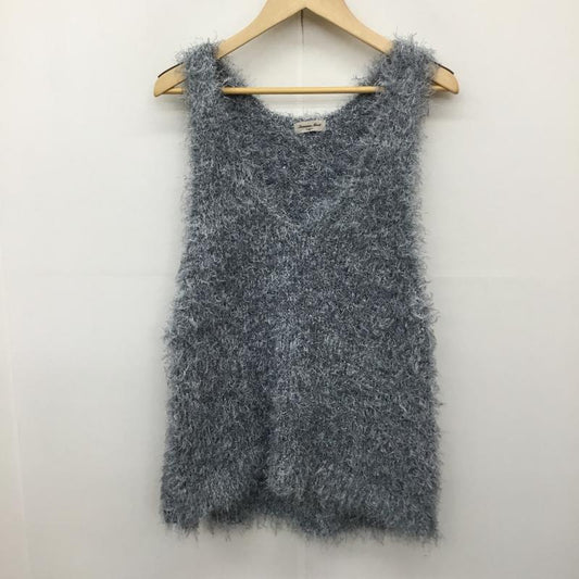 サマンサモスモス Samansa Mos2 ベスト ベスト FREE 無地 灰 / グレー /  レディース USED 古着 中古 10138261