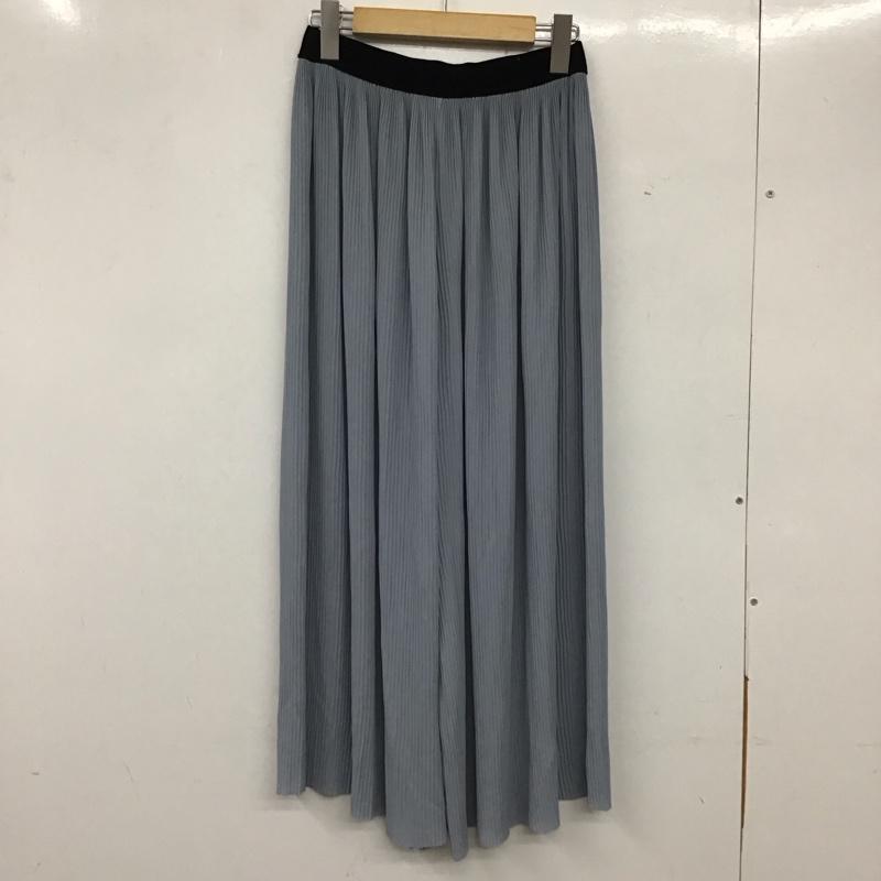 ザラベーシック ZARA BASIC パンツ サルエルパンツ ワイドパンツ プリーツパンツ M 無地 水色 / ライトブルー /  レディース USED 古着 中古 10134229