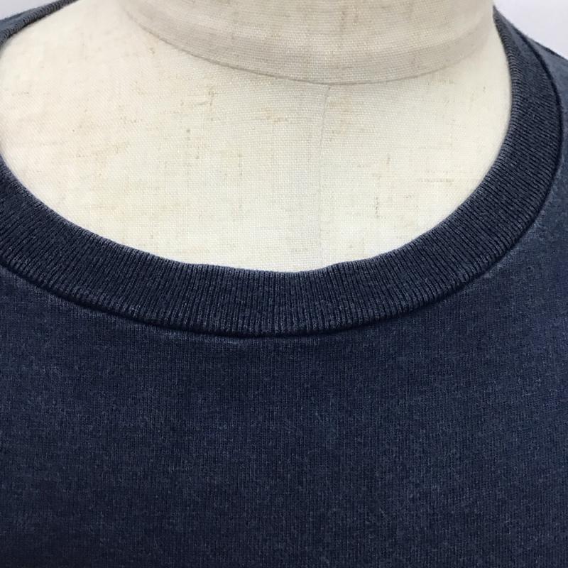 アベイシングエイプ A BATHING APE Tシャツ 半袖 マイロ 王冠 XL プリント 紺 / ネイビー /  メンズ USED 古着 中古 10116332