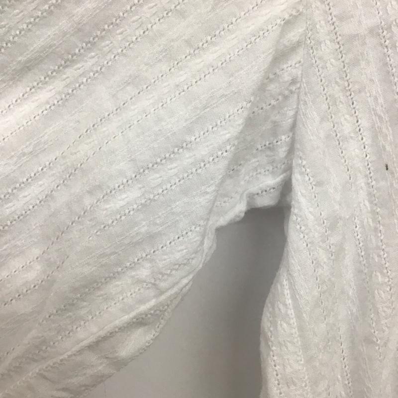 ザラ ZARA シャツ、ブラウス 長袖 S 無地 白 / ホワイト /  レディース USED 古着 中古 10140396