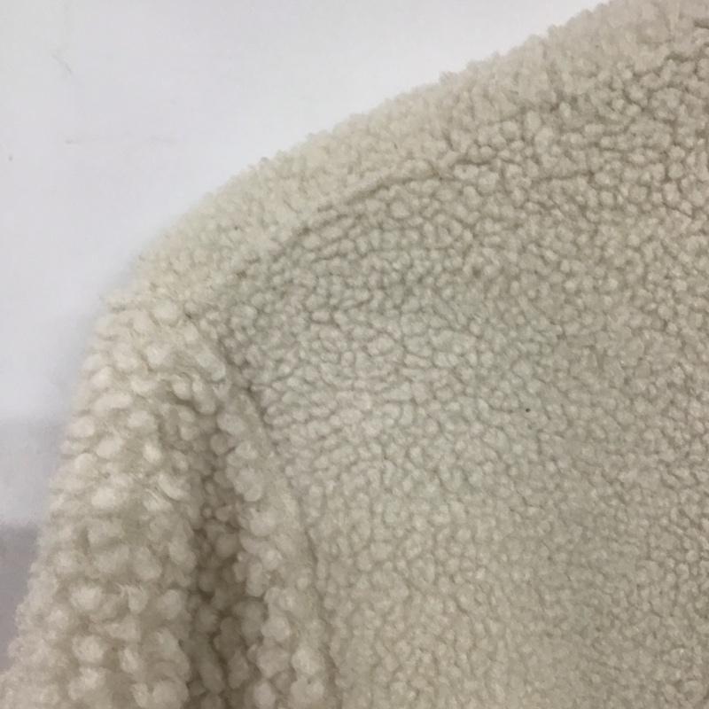 ユニクロ UNIQLO コート コート一般 241-431315 ボアフリースノーカラーコート S 無地 白 / ホワイト /  レディース USED 古着 中古 10141103