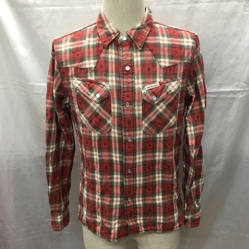 フラットヘッド The Flat Head シャツ、ブラウス 長袖 長袖シャツ カラーシャツ ポケットシャツ 長袖カットソー チェックシャツ 38 チェック マルチカラー / マルチカラー /  メンズ USED 古着 中古 10114053