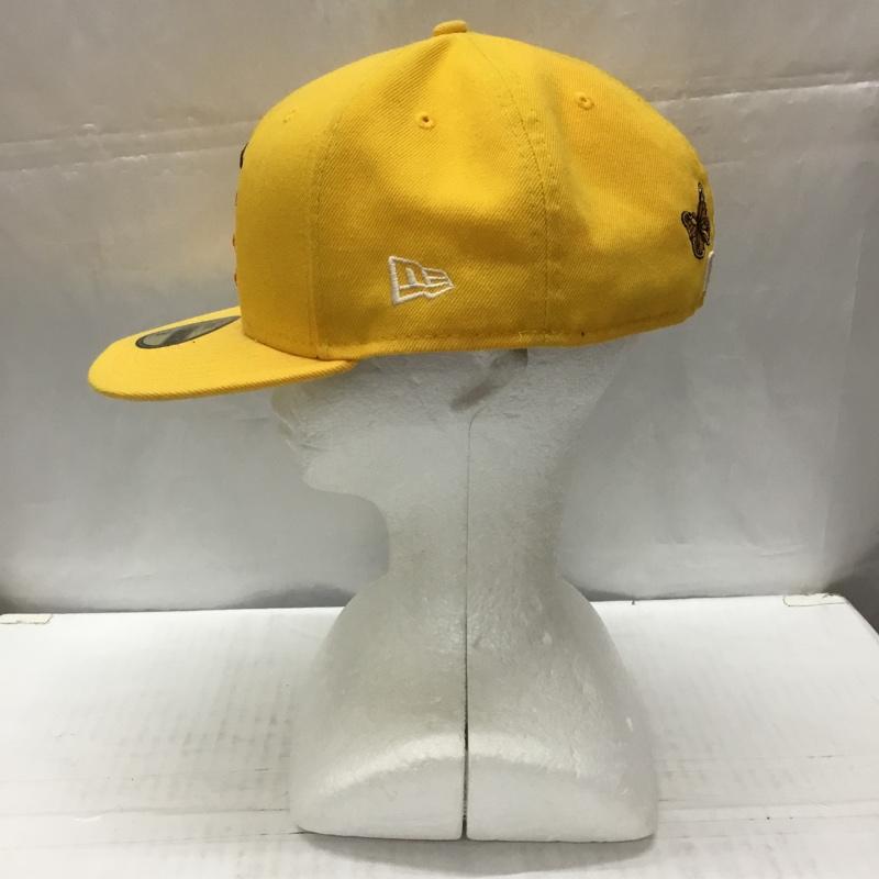 ニューエラ NEW ERA 帽子 キャップ 59FIFTY 63.5cm SOX ロゴ、文字 黄 / イエロー /  メンズ USED 古着 中古 10108901