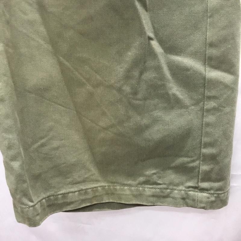 ステューシー STUSSY パンツ ショートパンツ ハーフパンツ ショートパンツ カジュアルパンツ 34 ロゴ、文字 カーキ / カーキ /  メンズ USED 古着 中古 10109356