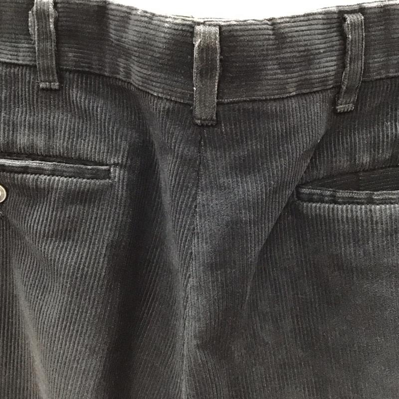 古着 USED パンツ ワークパンツ、ペインターパンツ 古着 コーデュロイパンツ ワイドパンツ カジュアルパンツ 無地 黒 / ブラック /  メンズ USED 古着 中古 10120525