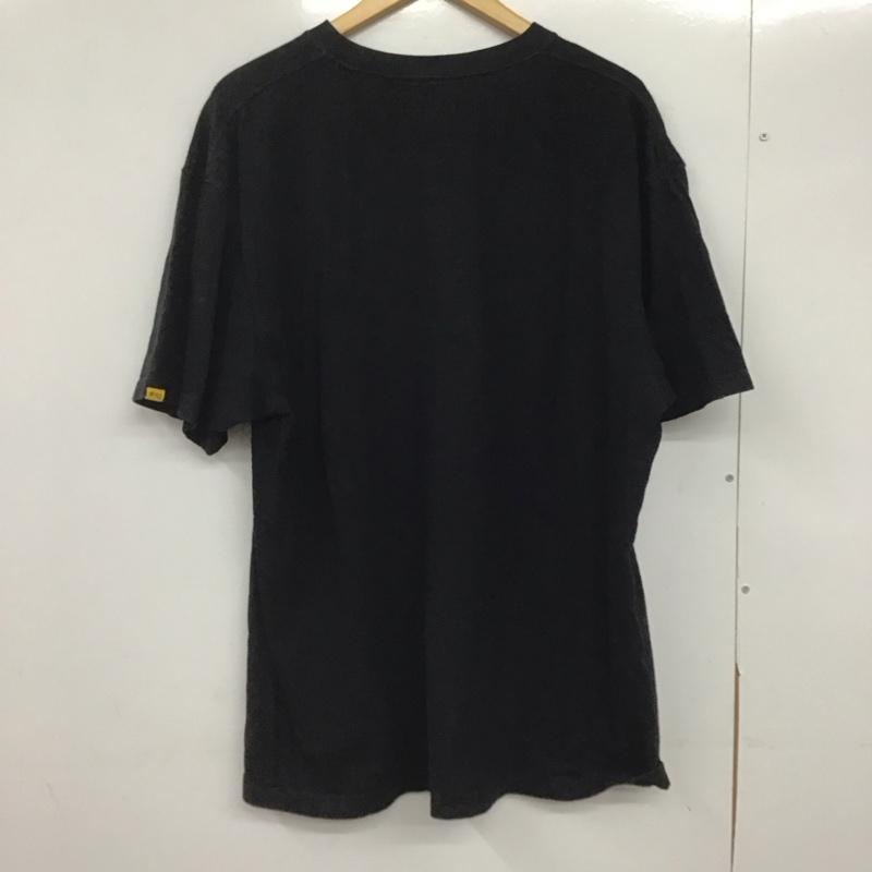 エフアールツー FR2 Tシャツ 半袖 半袖カットソー プリントTシャツ クルーネックカットソー XL ロゴ、文字 黒 / ブラック /  メンズ USED 古着 中古 10145710