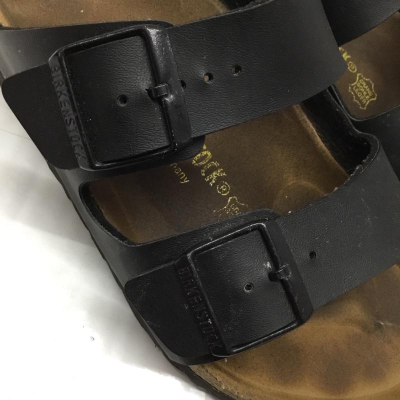 ビルケンシュトック BIRKENSTOCK サンダル サンダル アリゾナ 26cm 26.0cm ロゴ、文字 黒 / ブラック /  メンズ USED 古着 中古 10106471