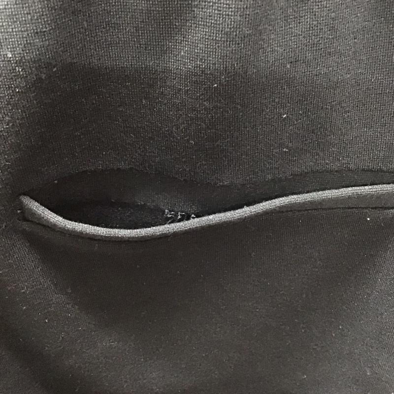 ザラメン ZARA MAN ボトムス ボトムス カジュアルパンツ スラックス ジャージ 裾ジップアップ S 無地 黒 / ブラック /  メンズ USED 古着 中古 10111327