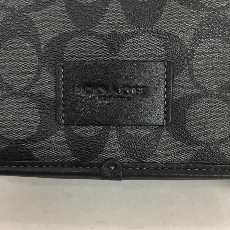 コーチ COACH ショルダーバッグ ショルダーバッグ CM109 シグネチャー ロゴ、文字 黒 / ブラック /  メンズ USED 古着 中古 10149243