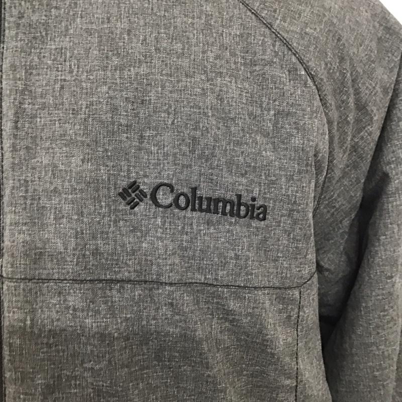 コロンビア Columbia ジャケット、上着 ジャンパー、ブルゾン L 無地 チャコールグレー / チャコールグレー /  メンズ USED 古着 中古 10119731